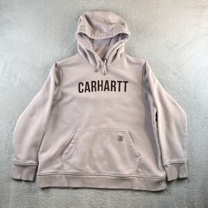 Carhartt 105639-V37 Ladies Kangaroo Pouch Pullover Sweatshirt READ